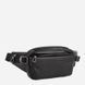 Мужская поясная сумка кожаная Tiding Bag R1001A Черная R1001A фото 4
