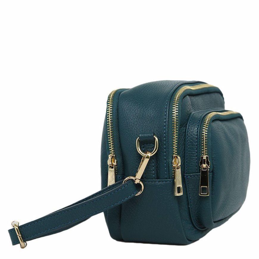 М'яка сумка на три відділи Firenze Italy F-IT-9830 F-IT-9830GR фото