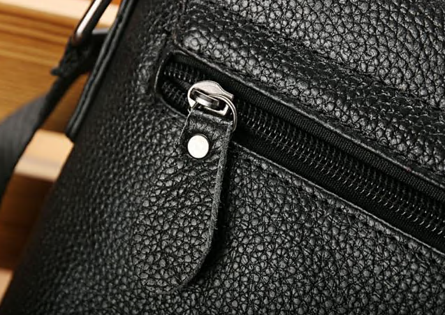 Чоловіча якісна шкіряна сумка через плече Tiding Bag A25-1278A A25-1278A фото