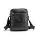 Мужской кожаный мессенджер черного цвета Tiding Bag M56-2058A M56-2058A фото 5