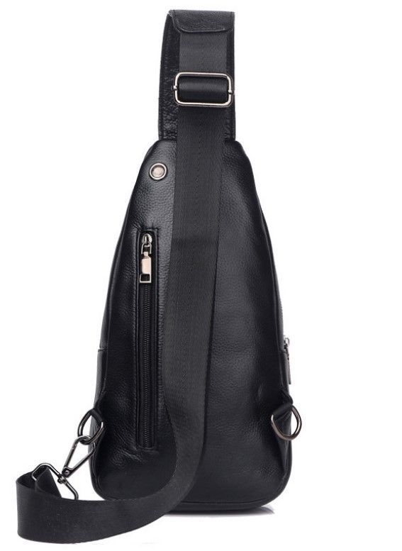 Сумка на грудь мужская кожаная Tiding Bag A25F-1912A A25F-1912A фото