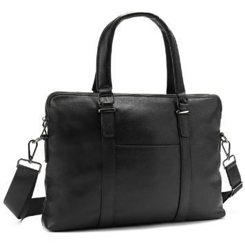 Деловая мужская кожаная сумка Tiding Bag M56-9119A M56-9119A фото