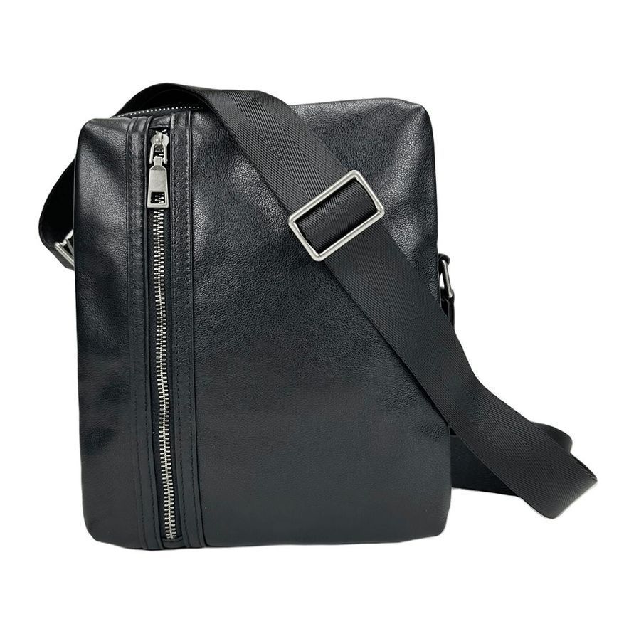 Мужской средний черный мессенджер Tiding Bag S-JMD10-8153A S-JMD10-8153A фото
