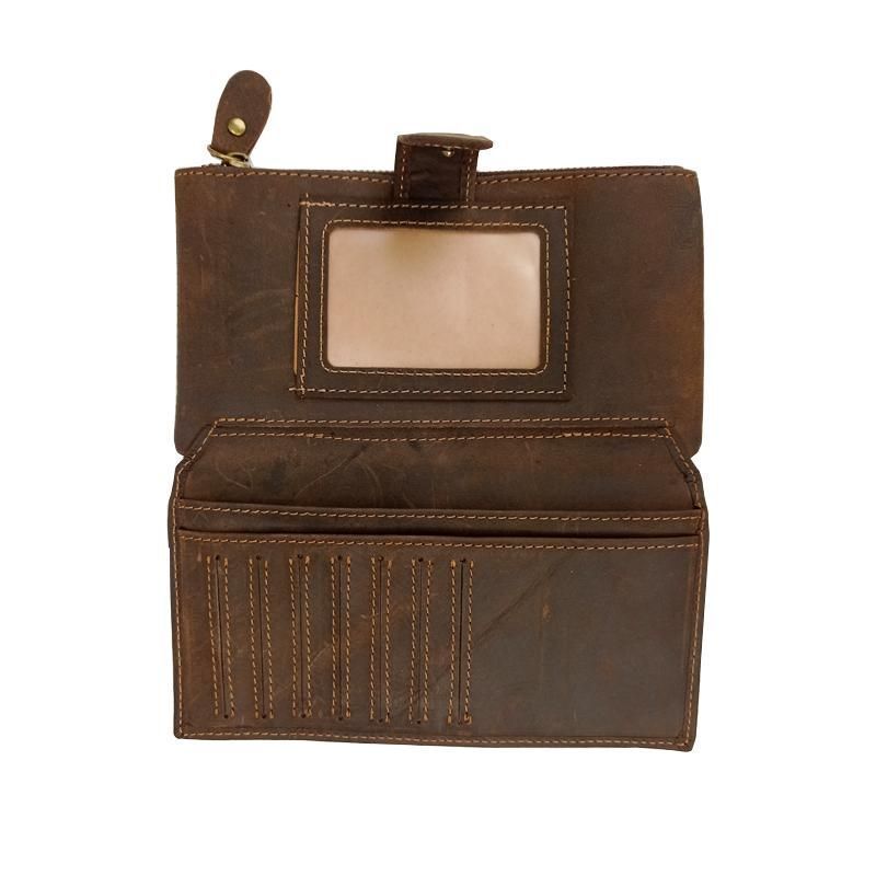 Портмоне чоловіче коричневе Tiding Bag t0049 t0049 фото