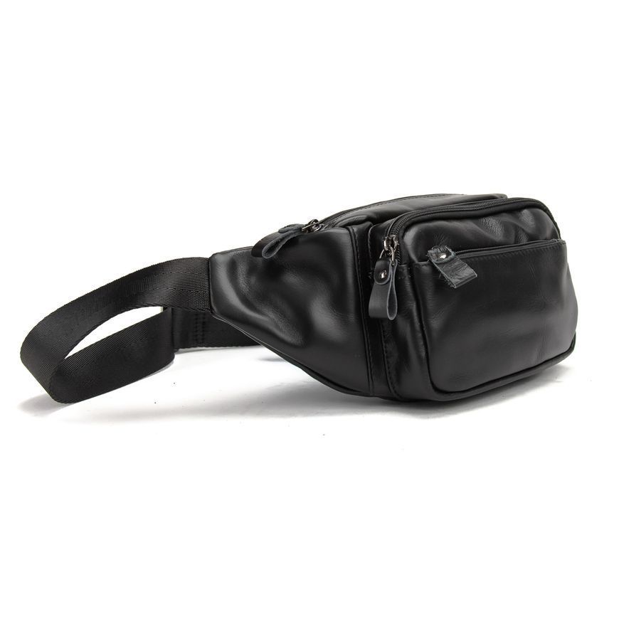 Сумка на пояс з телячої шкіри Tiding Bag t0186A t0186A фото