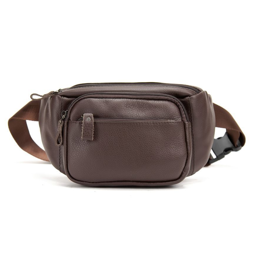 Сумка на пояс из телячьей кожи Tiding Bag t0186C t0186C фото