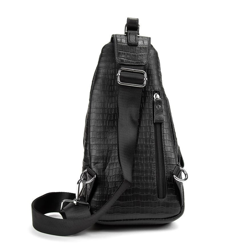 Сумка-слінг із тисненням рептилії Tiding Bag CR-A25F-5011A CR-A25F-5011A фото