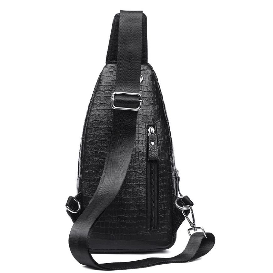 Сумка на одну шлейку с тиснением рептилии Tiding Bag CR-A25F-5015A CR-A25F-5015A фото