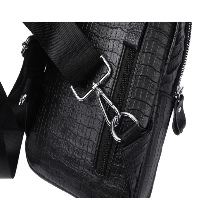 Сумка на одну шлейку с тиснением рептилии Tiding Bag CR-A25F-5015A CR-A25F-5015A фото