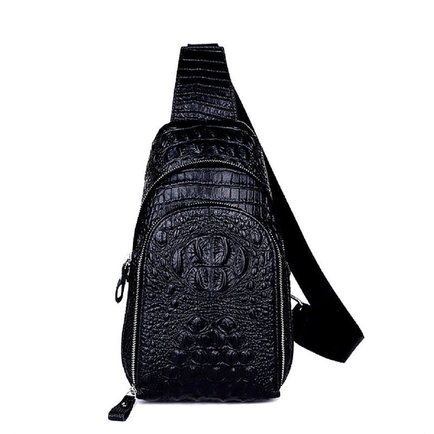 Кожаная сумка с тиснением под рептилию Tiding Bag CR-A25F-5067A CR-A25F-5067A фото