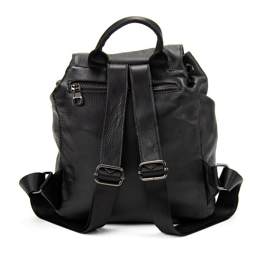 Шкіряний жіночий рюкзак з відкидним клапаном Olivia Leather A25F-FL-89195-1A A25F-FL-89195-1A фото