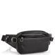 Сумка на пояс з натуральної шкіри чорна Tiding Bag 1001A 1001A фото 1