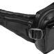 Сумка на пояс з натуральної шкіри чорна Tiding Bag 1001A 1001A фото 3
