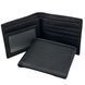 Классическое черное кожаное портмоне Tiding Bag M39-1023-3A M39-1023-3A фото 1