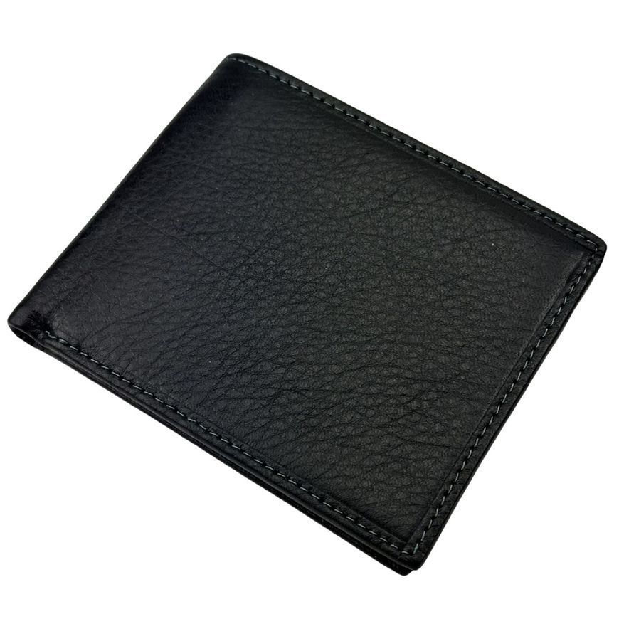 Классическое черное кожаное портмоне Tiding Bag M39-1023-3A M39-1023-3A фото