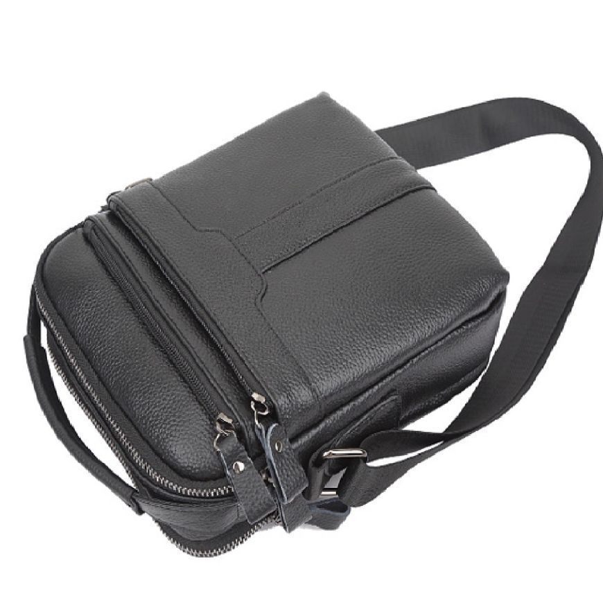 Кожаный мессенджер на два отдела Tiding Bag FL-A25F-2218A FL-A25F-2218A фото