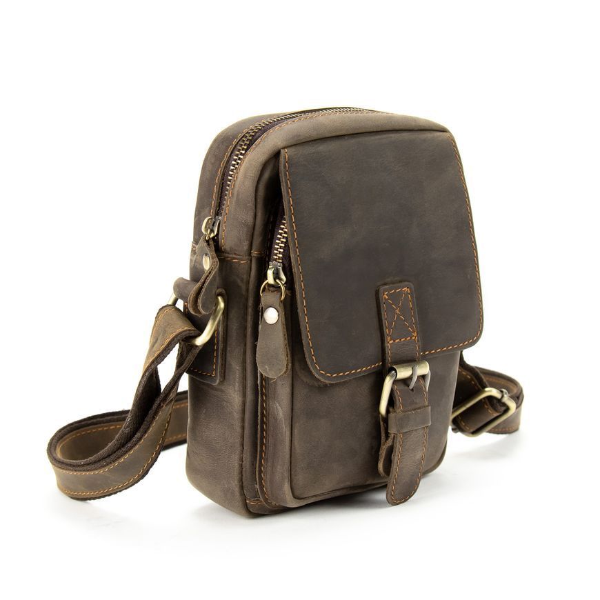 Маленький месенджер вінтажний Tiding Bag M39-1064DB M39-1064DB фото