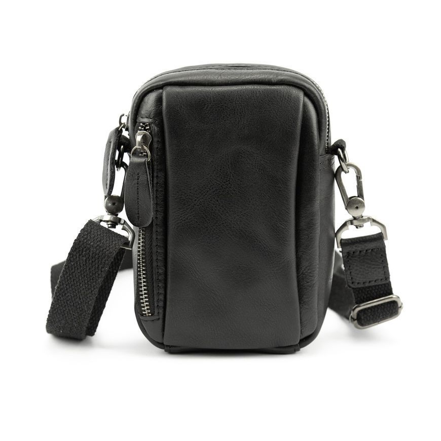 Мини-сумка через плече кожанная мужская Tiding Bag M39-6072A M39-6072A фото