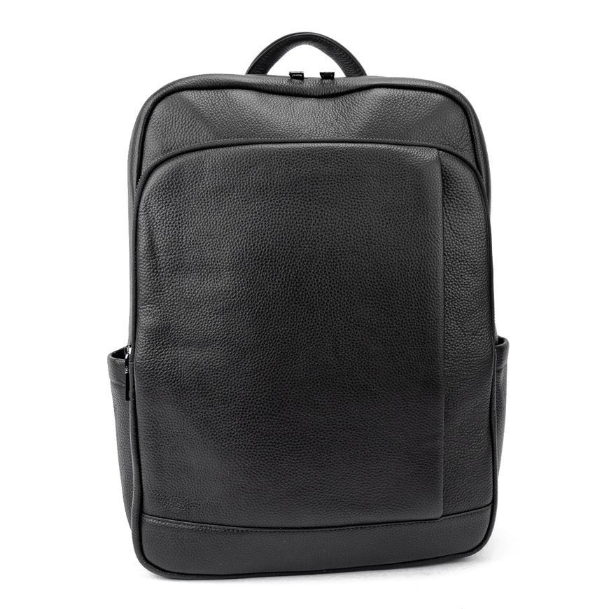 Шкіряний чорний рюкзак Tiding Bag A25F-8528-3A A25F-8528-3A фото